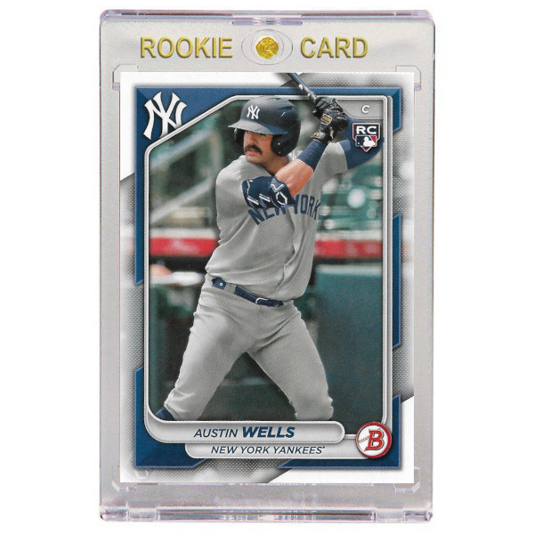 Austin Wells New York Yankees 2024 Bowman # 87 Rookie Card