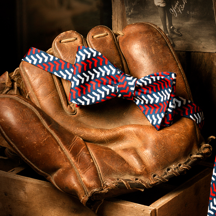 Baseball Hall of Fame Stitches Bowtie by BowTie Cause