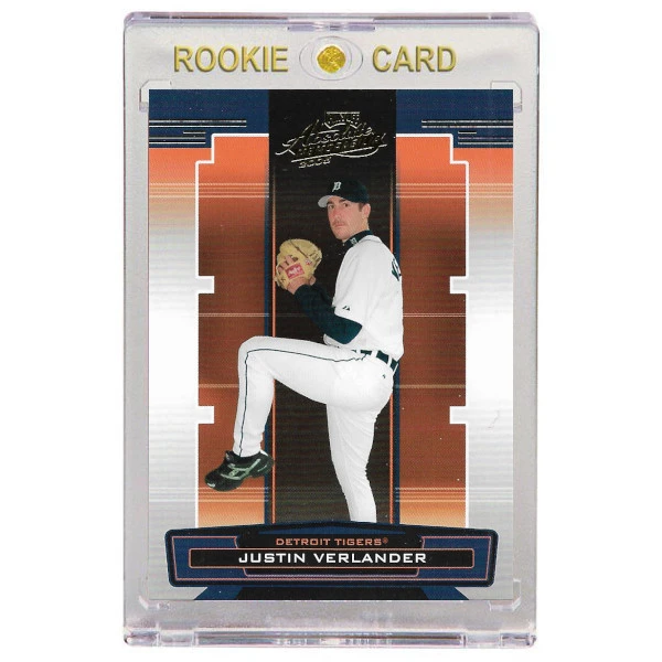 Justin Verlander Detroit Tigers 2005 Playoff Absolute Memorabilia # 100 Rookie Card