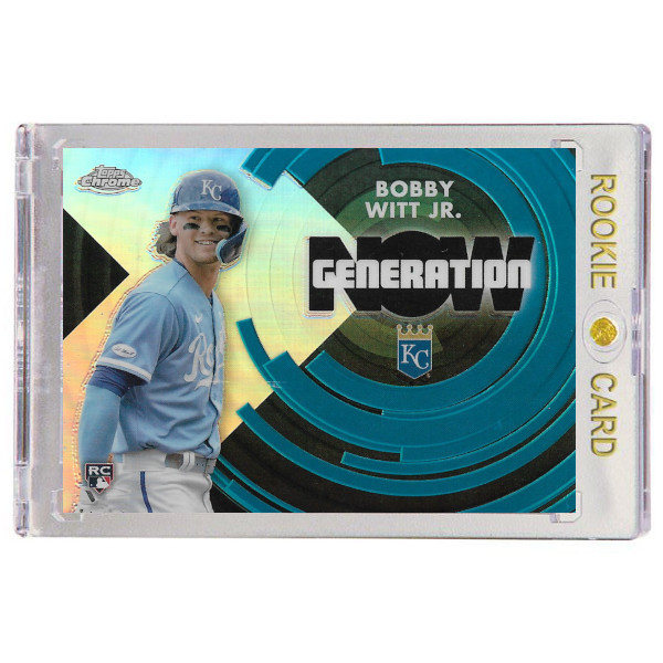 Bobby Witt Jr. Kansas City Royals 2022 Topps Update Generation Now # 23 Rookie Card