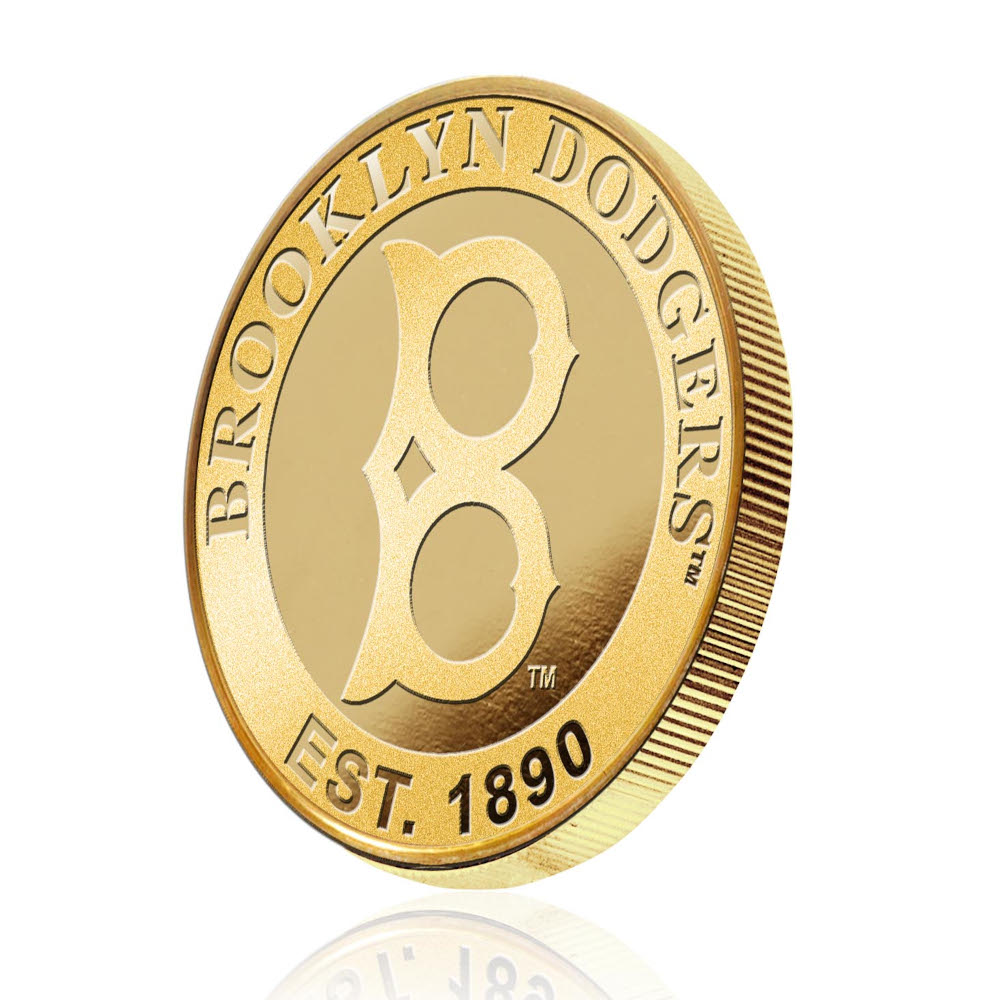 Ebbets Field 24kt Gold Flash Plated Limited Edition Mint Coin Ebbets Field 24kt Gold Flash Plated Limited Edition Mint Coin