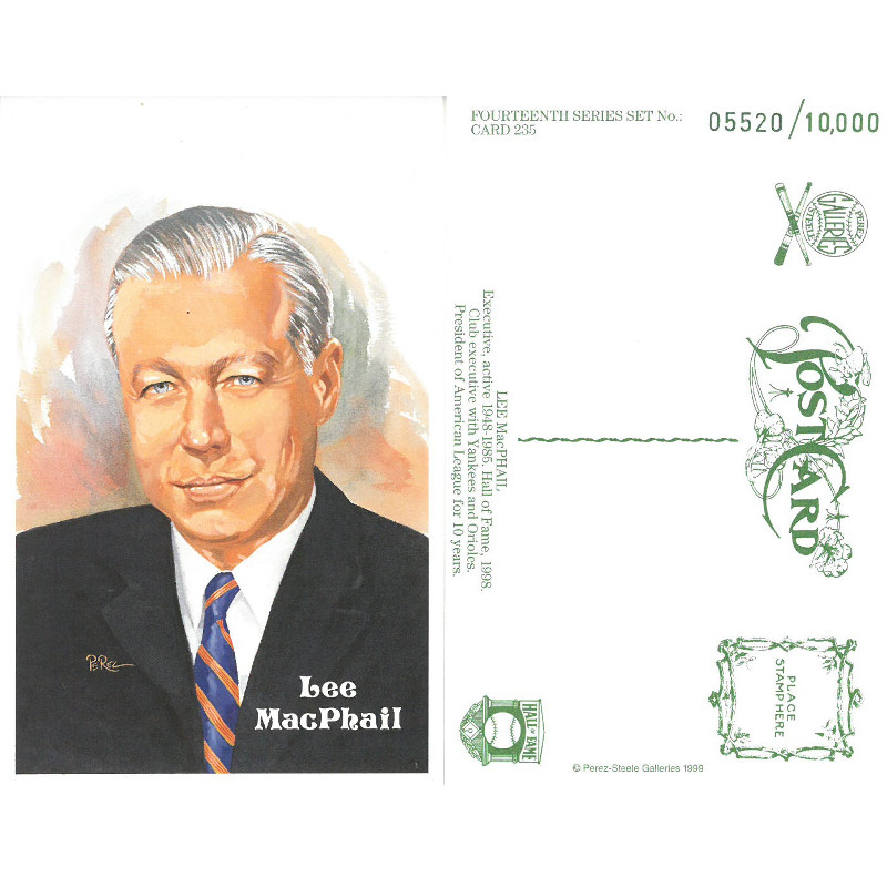 Perez-Steele Lee Macphail Limited Edition Postcard # 235 - Lot of 50