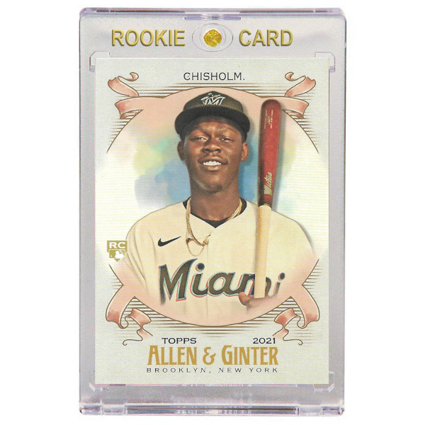 Jazz Chisholm Miami Marlins 2021 Topps Alex & Ginter # 231 Rookie Card Jazz Chisholm Miami Marlins 2021 Topps Alex & Ginter # 231 Rookie Card