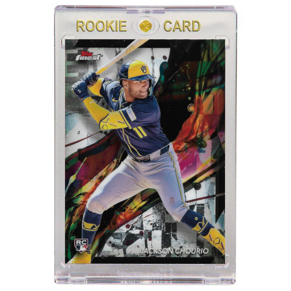 Jackson Chourio Milwaukee Brewers 2024 Topps Finest # 11 Rookie Card
