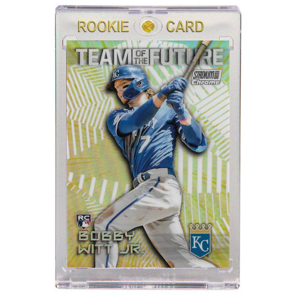 Bobby Witt Jr. Kansas City Royals 2022 Stadium Club Chrome Team of the Future # 7 Rookie Card