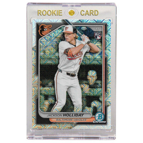 Jackson Holliday Baltimore Orioles 2024 Bowman Chrome Mega # 26 Rookie Card