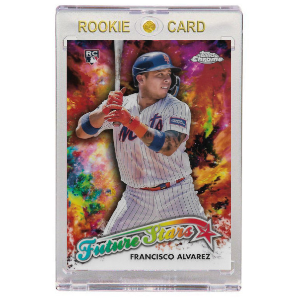 Francisco Alvarez New York Mets 2023 Topps Chrome Update Future Stars # FS20 Rookie Card
