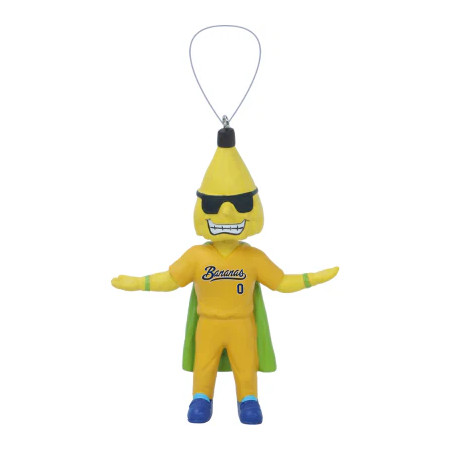 Savannah Bananas Split Holiday Mini Bobblehead Ornament