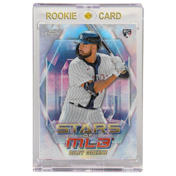Riley Greene Detroit Tigers 2023 Topps Chrome Stars of SMLBC # 26 Rookie Card