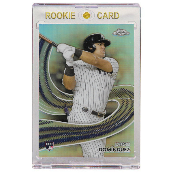 Jasson Dominguez New York Yankees 2024 Topps Chrome Strokes # 21 Rookie Card