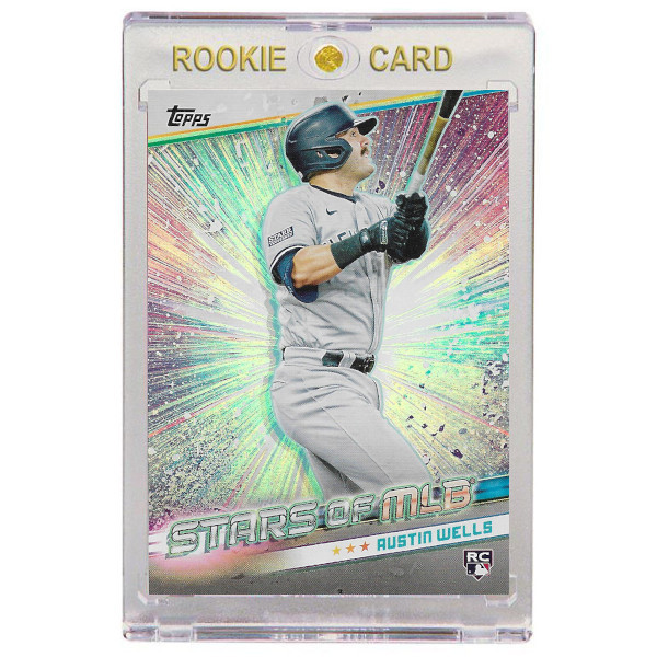 Austin Wells New York Yankees 2024 Topps Stars of MLB # 77 Rookie Card