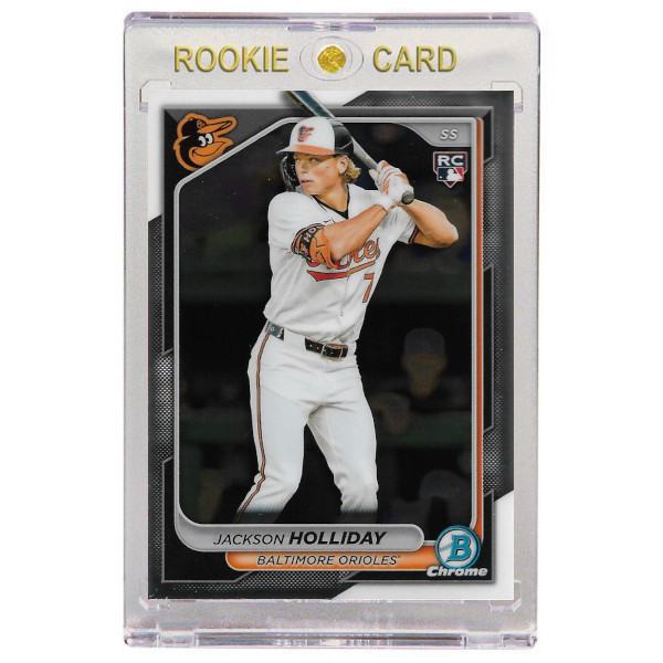 Jackson Holliday Baltimore Orioles 2024 Bowman Chrome # 26 Rookie Card Jackson Holliday Baltimore Orioles 2024 Bowman Chrome # 26 Rookie Card