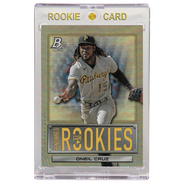 Oneil Cruz Pittsburgh Pirates 2022 Bowman Platinum Renowned Rookies # 5 Rookie Card