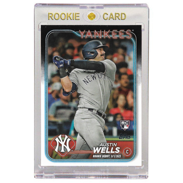 Austin Wells New York Yankees 2024 Topps Update # US325 Rookie Card