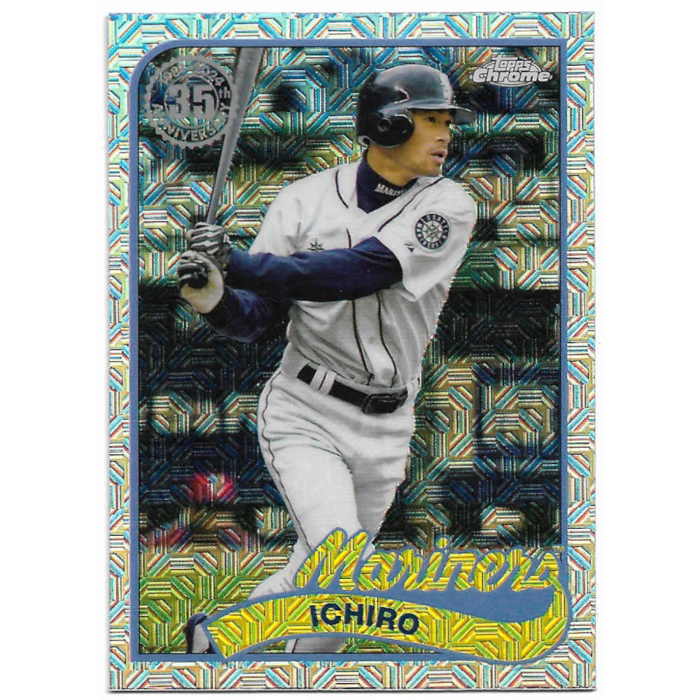 Ichiro Suzuki 2024 Topps Update Series 35th 1989 Silver Pack Chrome # 63 Ichiro Suzuki 2024 Topps Update Series 35th 1989 Silver Pack Chrome # 63
