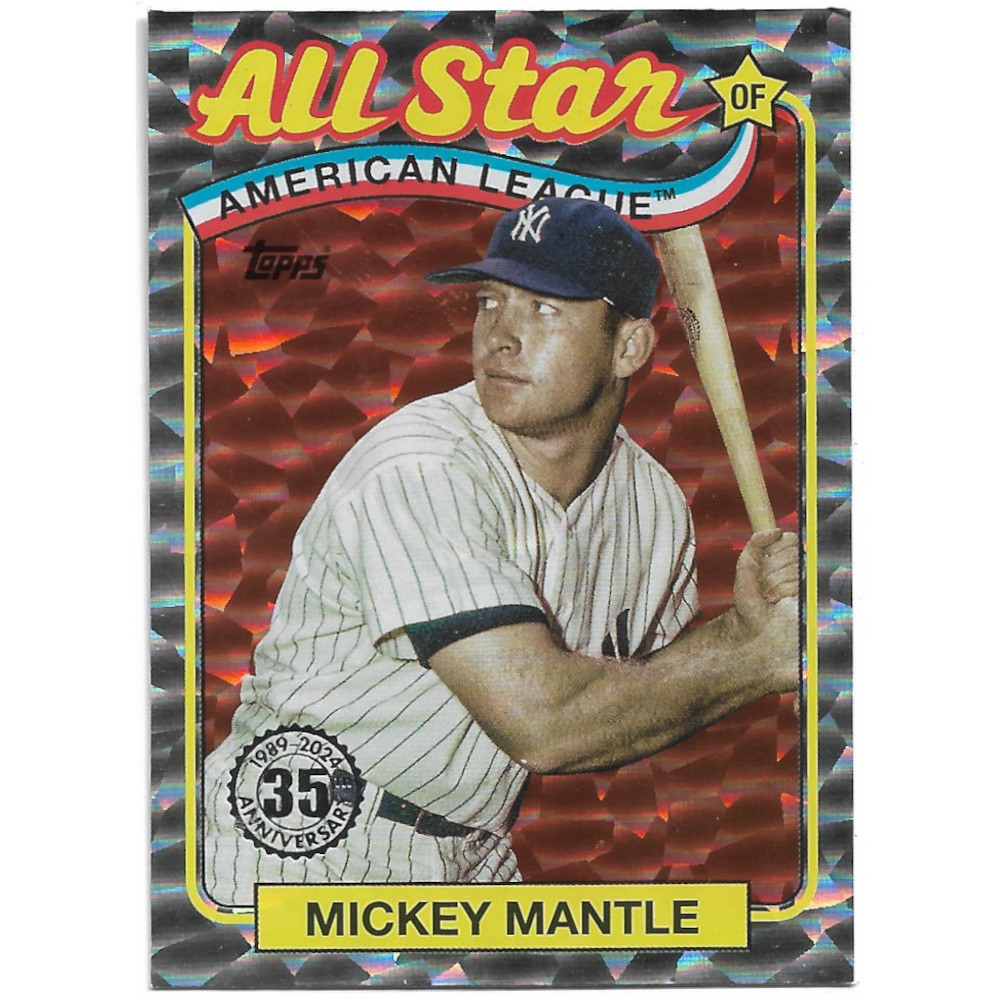 Mickey Mantle 2024 Topps '89 All-Star Silver Foilboard # 48