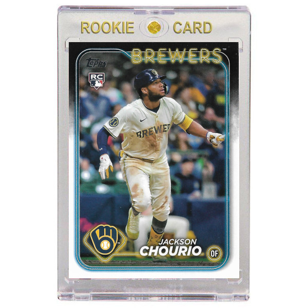 Jackson Chourio Milwaukee Brewers 2024 Topps Update # US240 Rookie Card