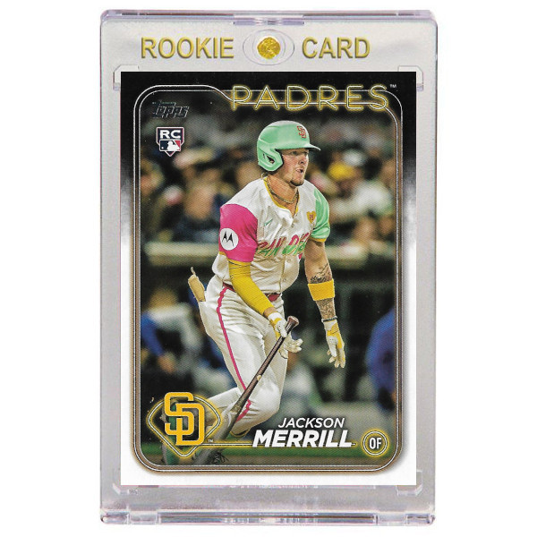 Jackson Merrill San Diego Padres 2024 Topps Update # US210 Rookie Card