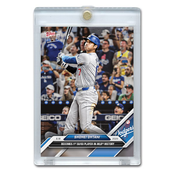 Shohei Ohtani 50/50 2024 Topps Now Card # 722