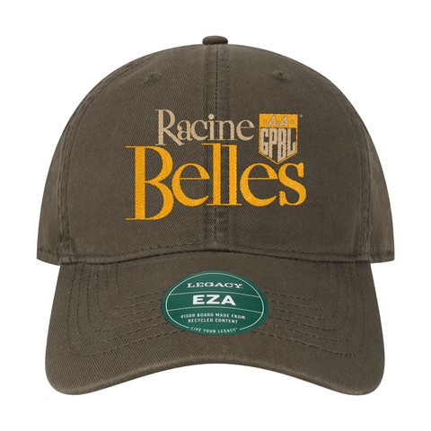 Teambrown Racine Belles AAGPBL Brown Adjustable Cap