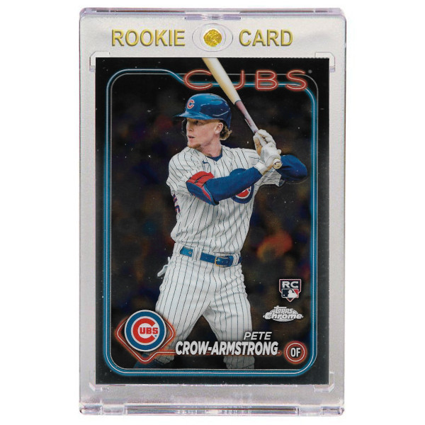 Pete Crow-Armstrong Chicago Cubs 2024 Topps Chrome # 16 Rookie Card