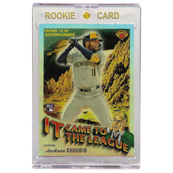 Jackson Chourio Milwaukee Brewers 2024 Bowman Chrome It Came To The League # 16 Rookie Card