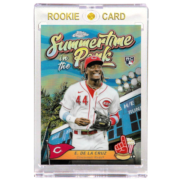 Elly De La Cruz Cincinnati Reds 2024 Topps Chrome Summer in the Park # 4 Rookie Card