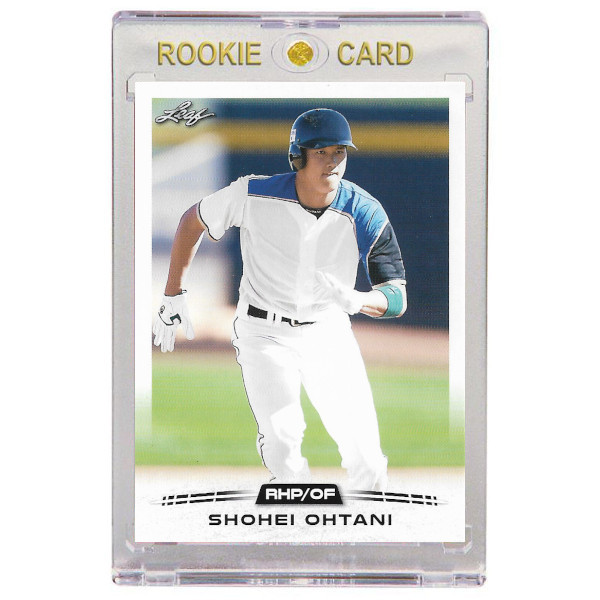 Shohei Ohtani Los Angeles Angels 2018 Leaf # 4 Rookie Card