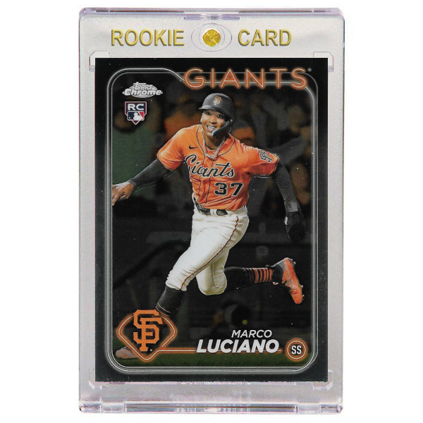Marco Luciano San Francisco Giants 2024 Topps Chrome # 210 Rookie Card