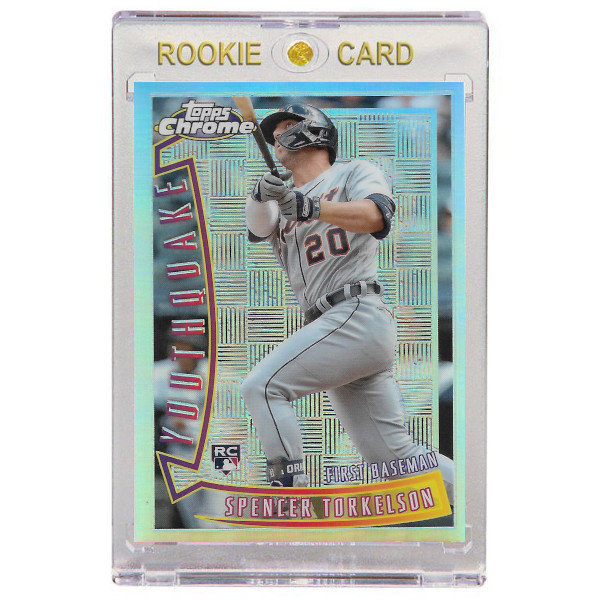 Spencer Torkelson Detroit Tigers 2022 Topps Chrome Youthquake Refractor # 3 Rookie Card