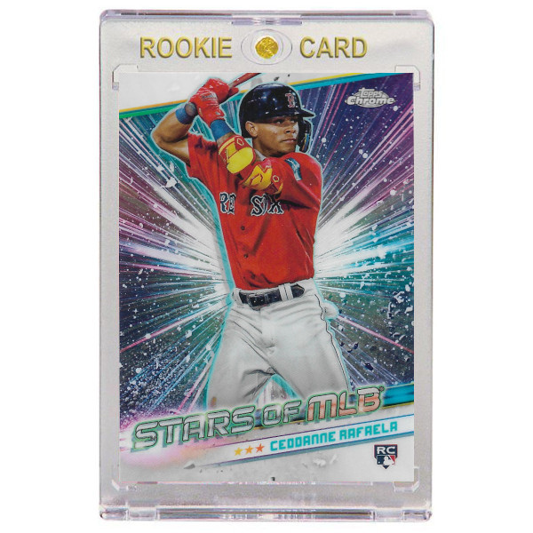Ceddanne Rafaela Boston Red Sox 2024 Topps Chrome Stars of MLB # 48 Rookie Card