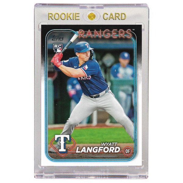 Wyatt Langford Texas Rangers 2024 Topps Update # US151 Rookie Card