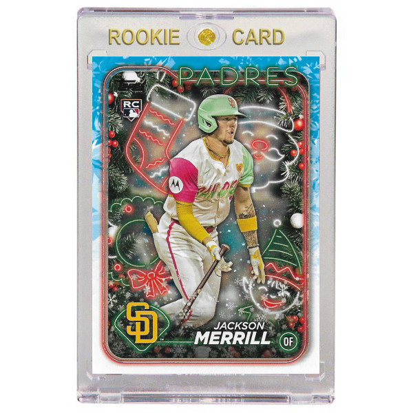 Jackson Merrill San Diego Padres 2024 Topps Holliday # H160 Rookie Card