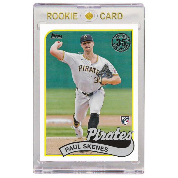 Paul Skenes Pittsburgh Pirates 2024 Topps Update 35th Annivesary # 89-46 Rookie Card