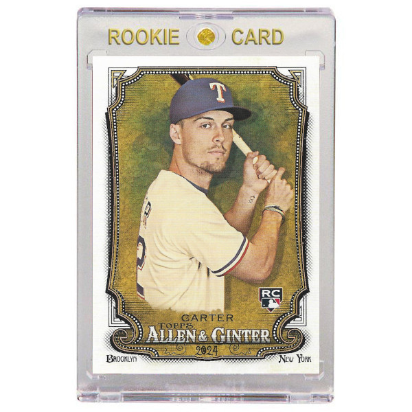Evan Carter Texas Rangers 2024 Topps Allen & Ginter # 96 Rookie Card