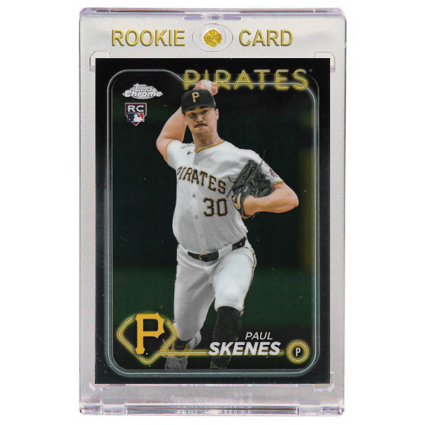 Paul Skenes Pittsburgh Pirates 2024 Topps Chrome Update # USC88 Rookie Card Paul Skenes Pittsburgh Pirates 2024 Topps Chrome Update # USC88 Rookie Card