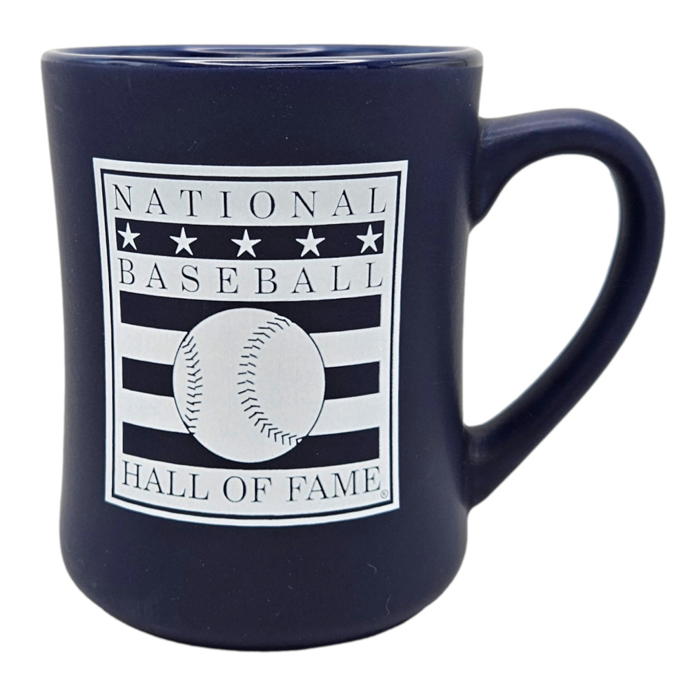 Baseball Hall of Fame Blue 15 oz Logo Mug Baseball Hall of Fame Blue 15 oz Logo Mug