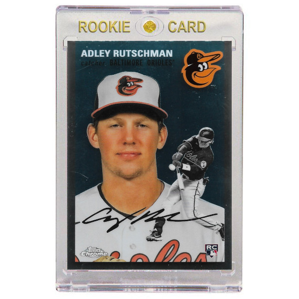 Adley Rutschman Baltimore Orioles 2023 Topps Chrome Anniversary # 400 Rookie Card