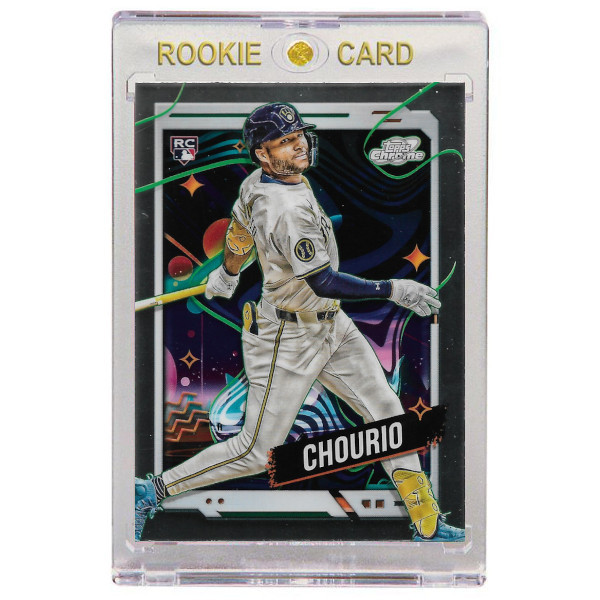 Jackson Chourio Milwaukee Brewers 2024 Topps Cosmic Chrome # 179 Rookie Card