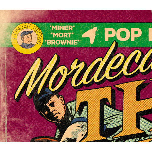 Mordecai Brown Pop Fly 2024 Three Finger Brown 7" x 10.5" Limited Edition Art Print #175 Ltd Ed of 200 Mordecai Brown Pop Fly 2024 Three Finger Brown 7" x 10.5" Limited Edition Art Print #175 Ltd Ed of 200