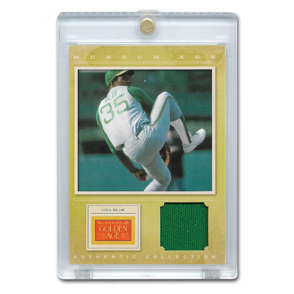 Vida Blue 2012 Panini Golden Age Museum Age Relic # 8