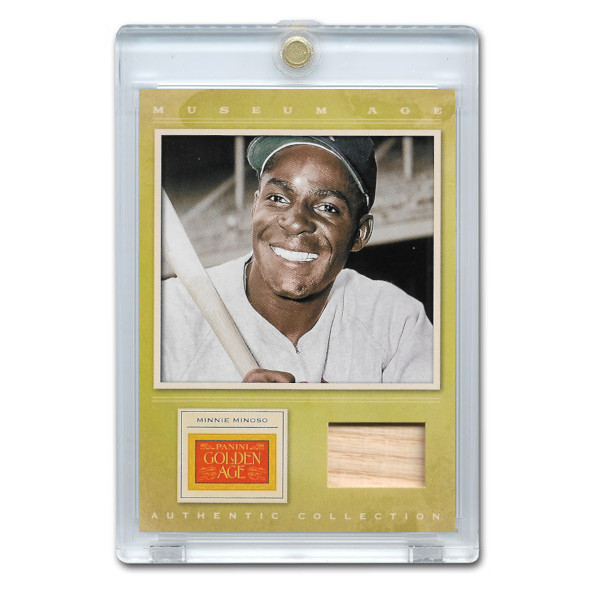 Minnie Miñoso 2012 Panini Golden Age Museum Age Relic # 14 Minnie Miñoso 2012 Panini Golden Age Museum Age Relic # 14