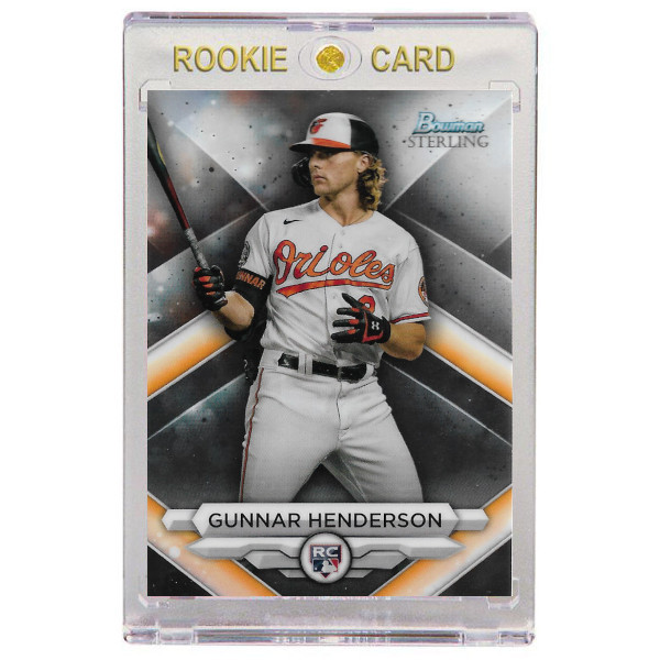 Gunnar Henderson Baltimore Orioles 2023 Bowman Sterling # 3 Rookie Card