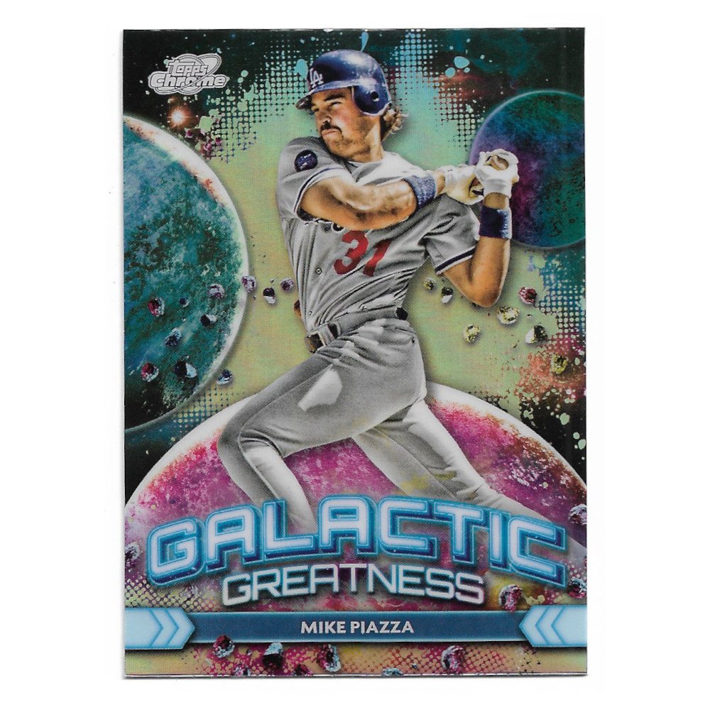 Mike Piazza 2024 Topps Cosmic Chrome Galactic Greatness # 24