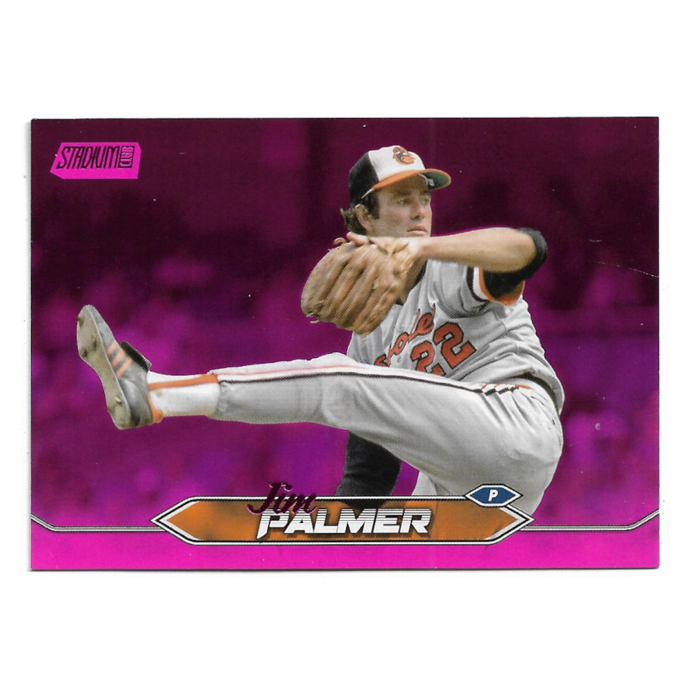 Jim Palmer 2024 Stadium Club Pink Foil # 43