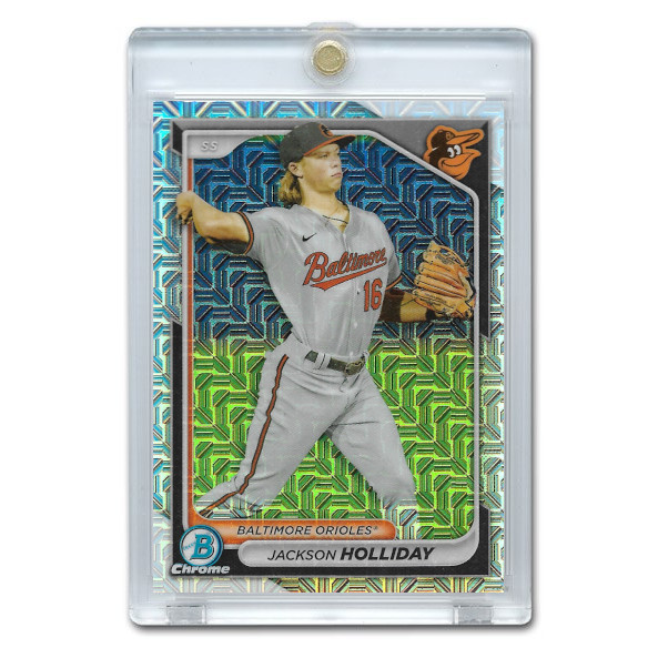 Jackson Holliday 2024 Bowman Chrome Prospects Mega # BCP47 Pre-Rookie Card