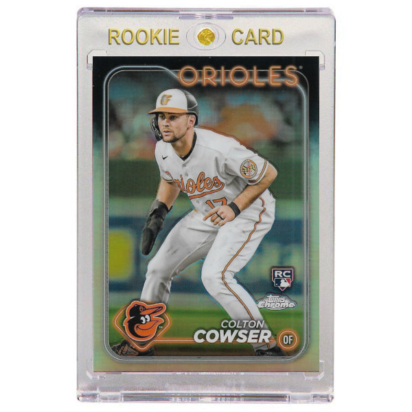 Colton Cowser Baltimore Orioles 2024 Topps Chrome Refractor # 278 Rookie Card