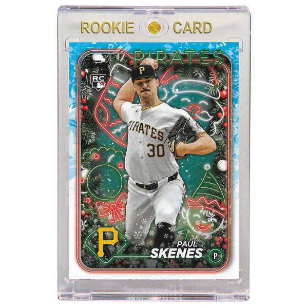 Paul Skenes Pittsburgh Pirates 2024 Topps Holliday # H165 Rookie Card