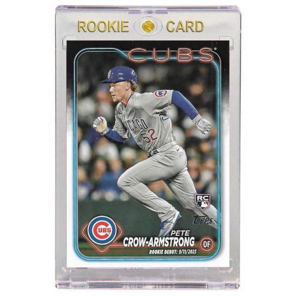 Pete Crow-Armstrong Chicago Cubs 2024 Topps Update # US91 Rookie Card