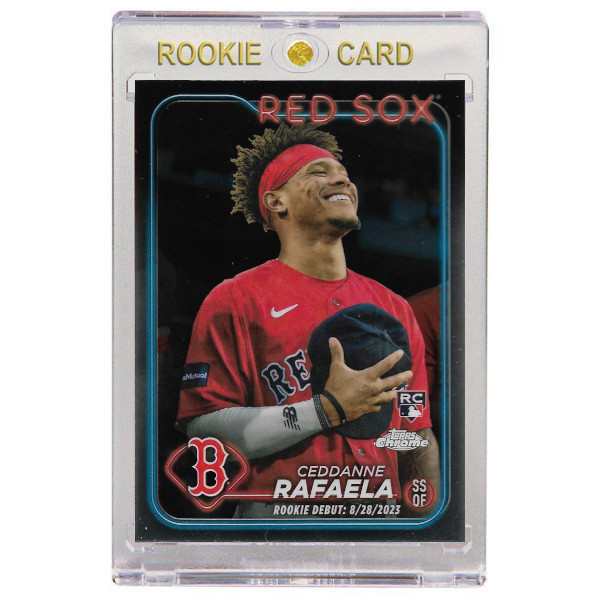 Ceddanne Rafaela Boston Red Sox 2024 Topps Chrome Update # USC44 Rookie Card Ceddanne Rafaela Boston Red Sox 2024 Topps Chrome Update # USC44 Rookie Card